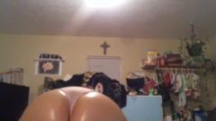 Oiled Up Enormous BBW ASS Worship