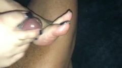 Oily Footjob Massage ( Cum Shot )