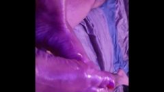 Professional Penis Foot Massage With Oil / Pretty Footjob