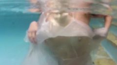 Underwater Tease With Stacked Raven Charley Chase